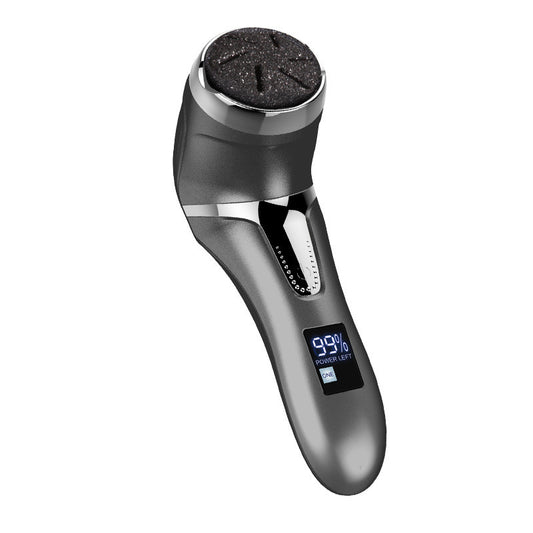 Grooming tool with digital display on a white background