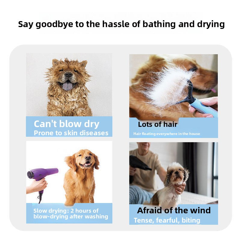 Pet Drying Bag for Cats and Dogs